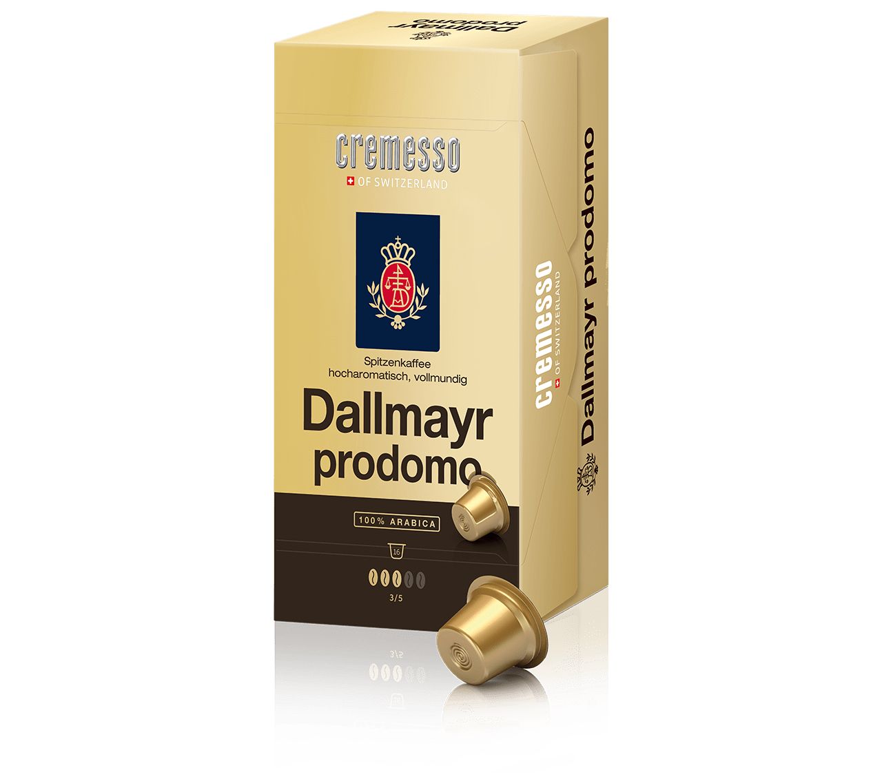 Кофе в капсулах Cremesso Dallmayr Prodomo