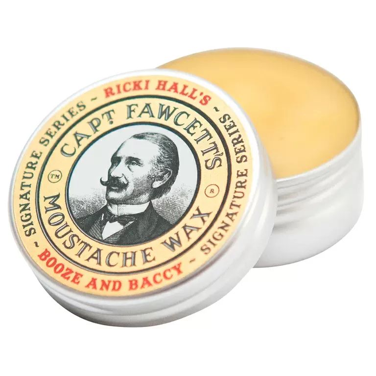 CAPTAIN FAWCETT Moustache Wax Ricki Hall s Booze & Baccy Воск для усов Ricki Hall s Booze & Baccy 15 мл