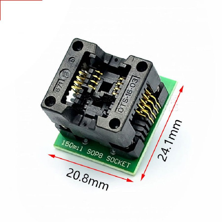 SOP8(SOIC8)-DIP8переходник(150)