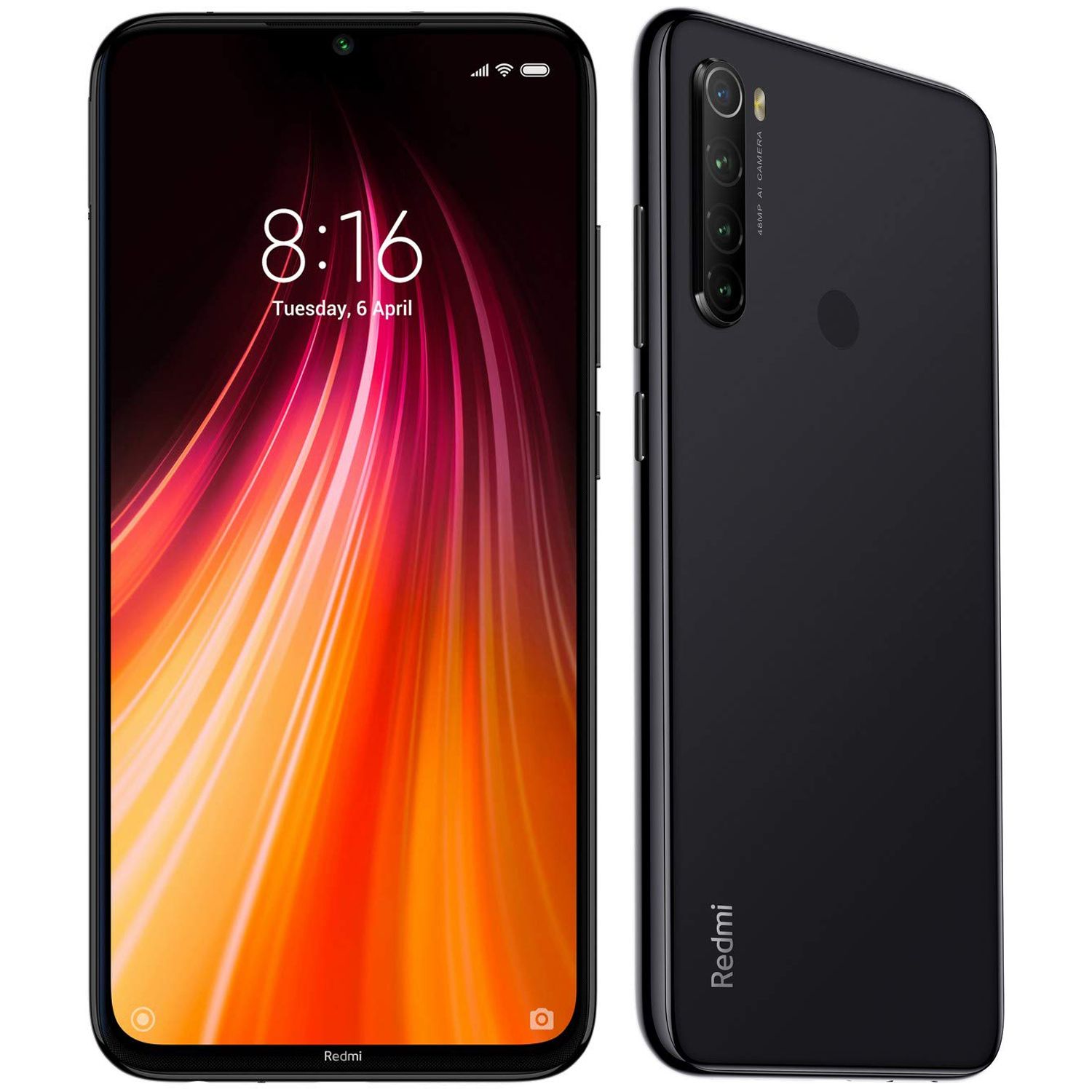 RedmiСмартфонRedmiNote8Global6/128ГБ,черный..Уцененныйтовар