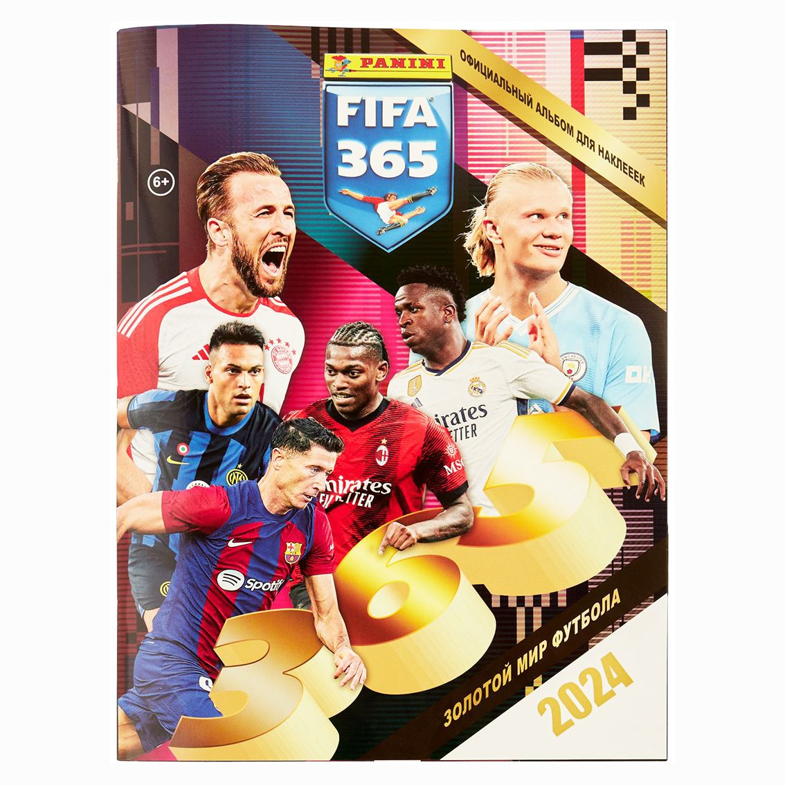 Альбом Panini для наклеек Fifa 365: 2023-2024