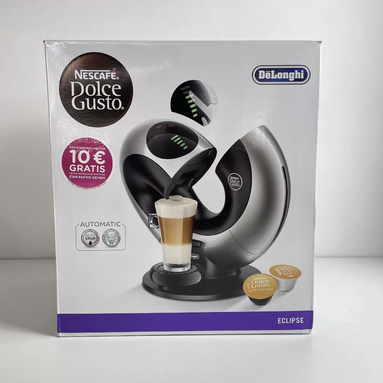 Delonghi dolce gusto eclipse best sale