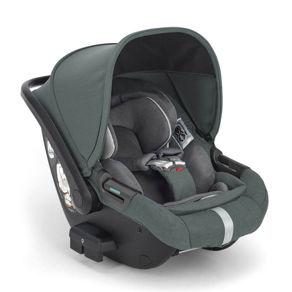 Детское автокресло автолюлька Inglesina Darwin Infant Recline гр 0+ расцветка Emerald Green