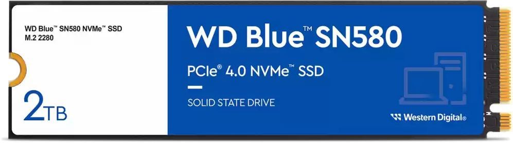 WesternDigital2ТБВнутреннийSSD-дискBlueSN580(WDS200T3B0E)