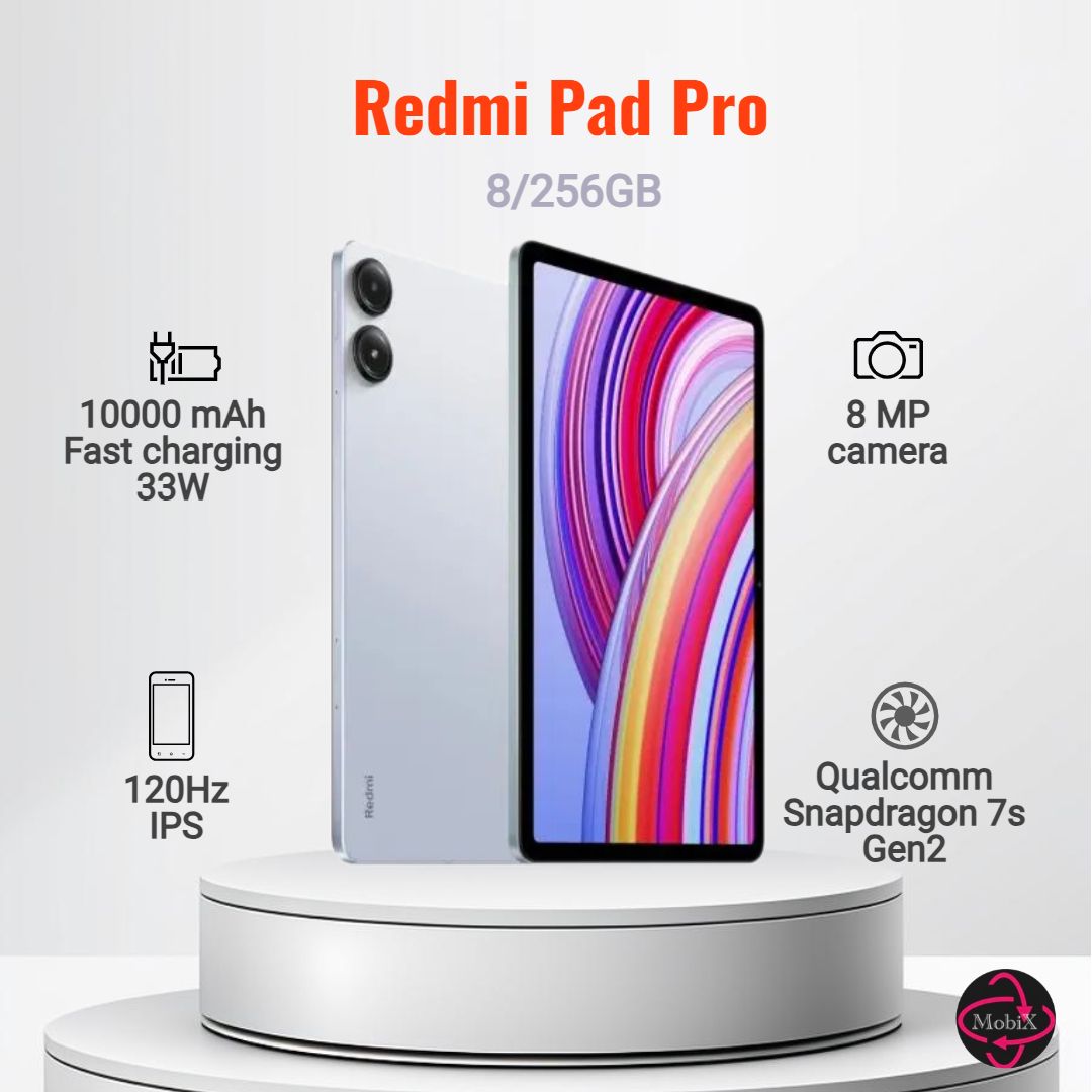 XiaomiПланшетRedmiPadPro,12,1"8ГБ/256ГБ,синий