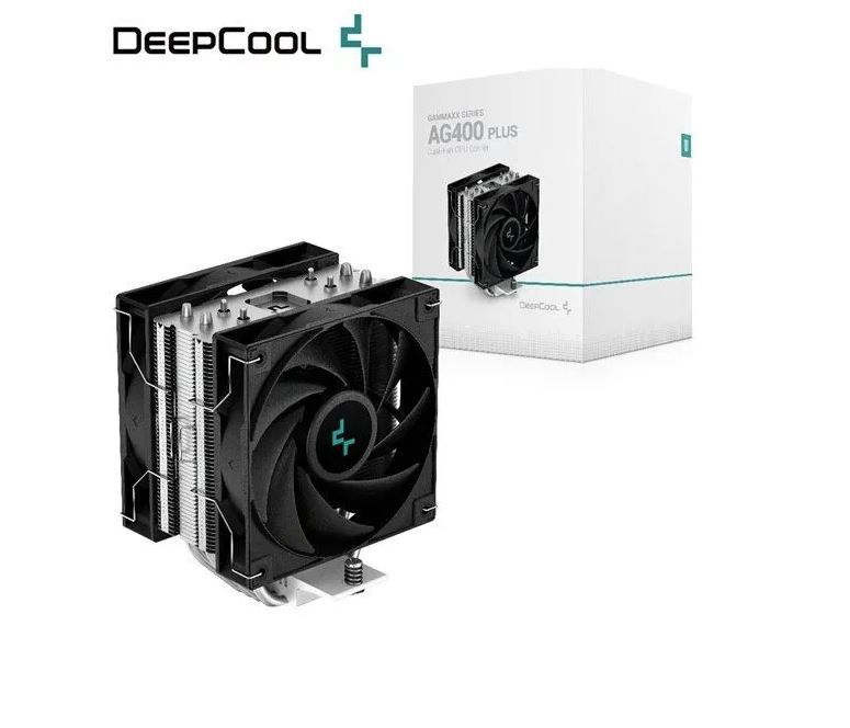 Кулер для процессора Deepcool AG400 PLUS LGA1700/1200/115X/AM5/AM4 ( TDP 220W, PWM, ARGB Fan 120mm)