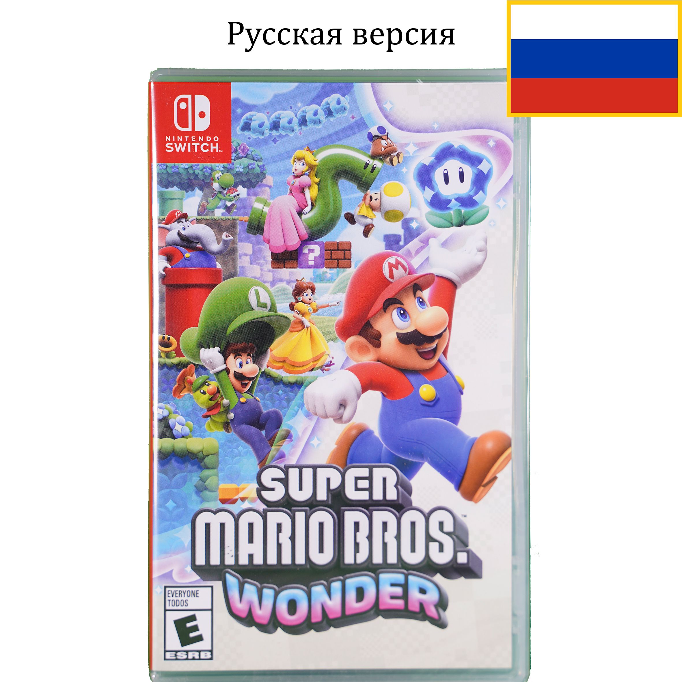 Игра Super Mario Bros. Wonder (Картридж)  (Nintendo Switch, Русская версия)