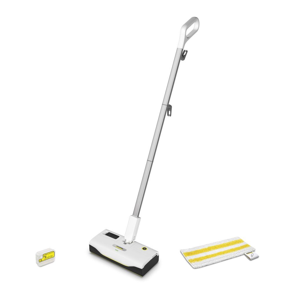 Паровая швабра Karcher KST 1 Upright *EU 1.513-564.0, быстрый нагрев, картридж для защиты от накипи