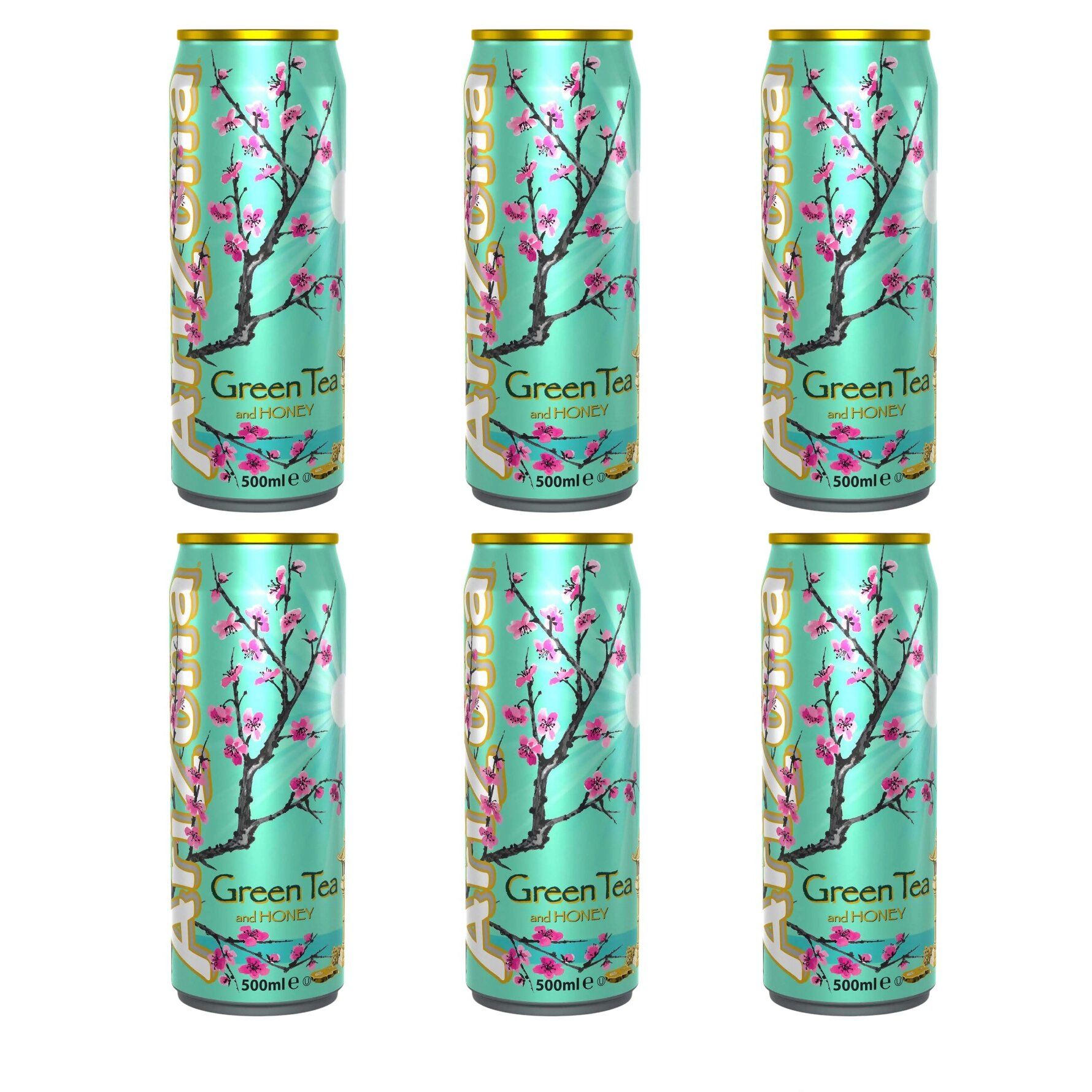 Негазированный напиток Arizona Green Tea, 650мл х 6шт