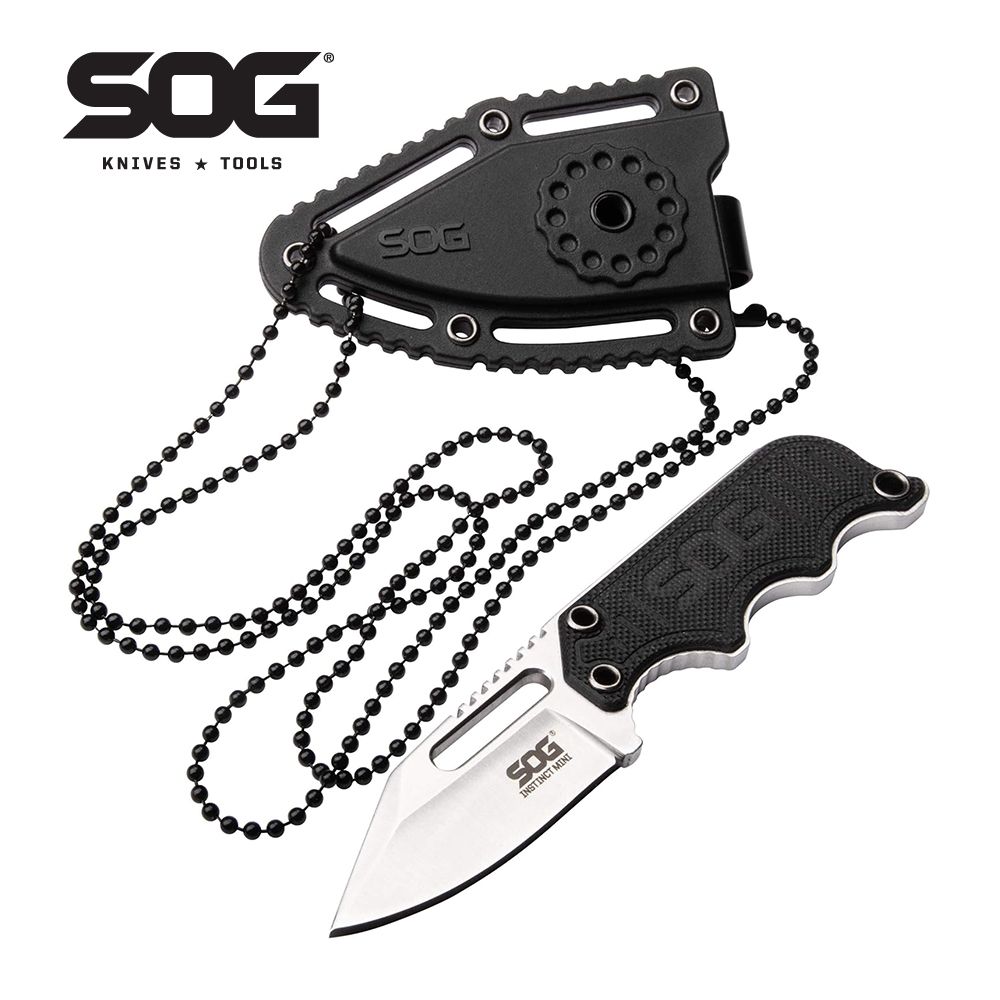 SOGINSTINCTMINI-G10Мини-ножсфиксированнымлезвиемизнержавеющейстали