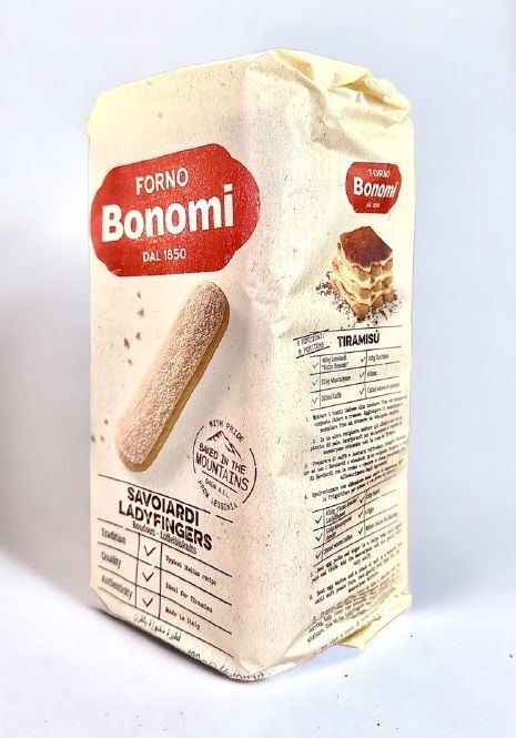 Печенье сахарное для тирамису "Савоярди" Forno Bonomi (Форно Бономи), 400 г, Италия