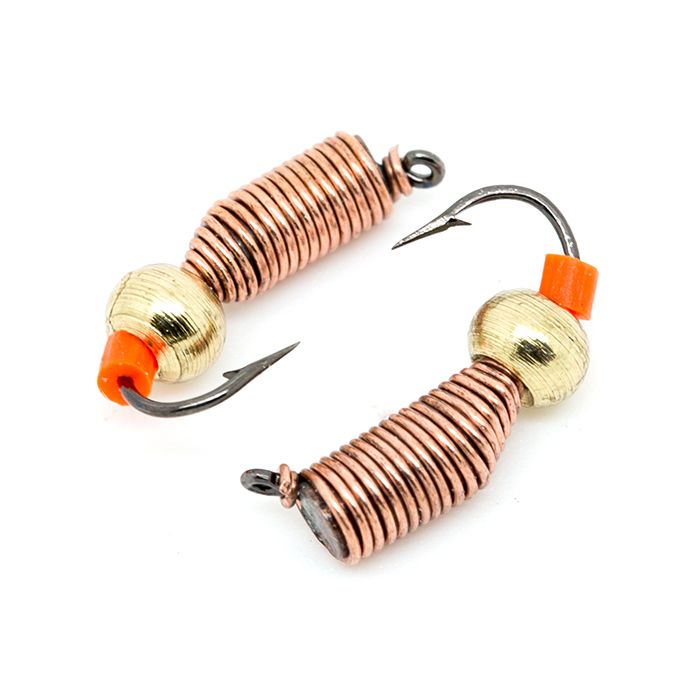 Мормышка W Spider Ручейник с ушком с латунным шаром 3,0 мм