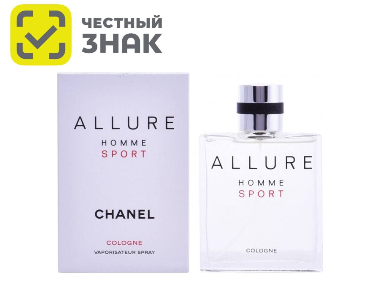 Chanel Allure Homme Sport Cologne Шанель Аллюр Хом Спорт Туалетная вода 100 мл