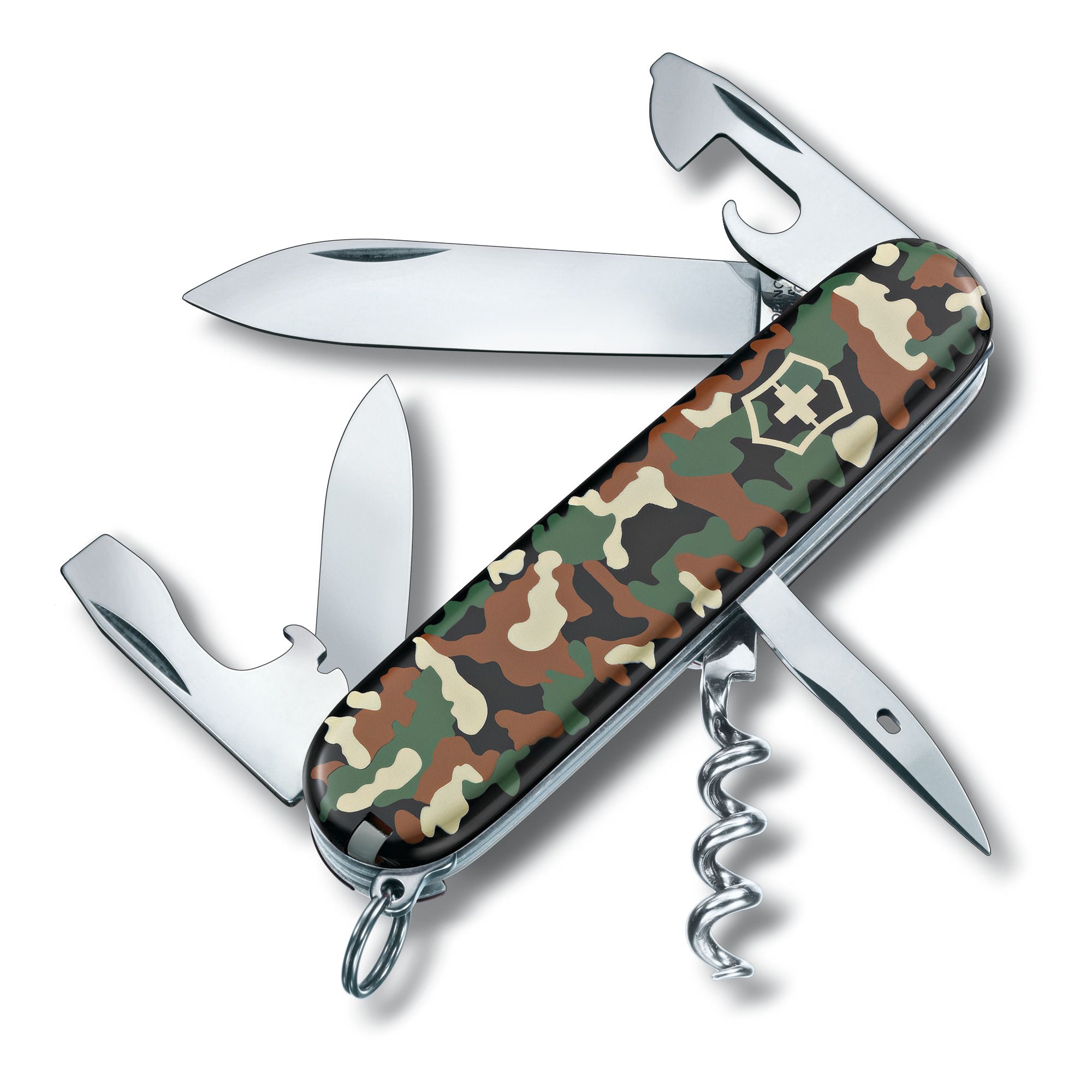 Нож перочинный Victorinox Spartan (1.3603.94) 91 мм, 12 функций, камуфляж , картонная коробка