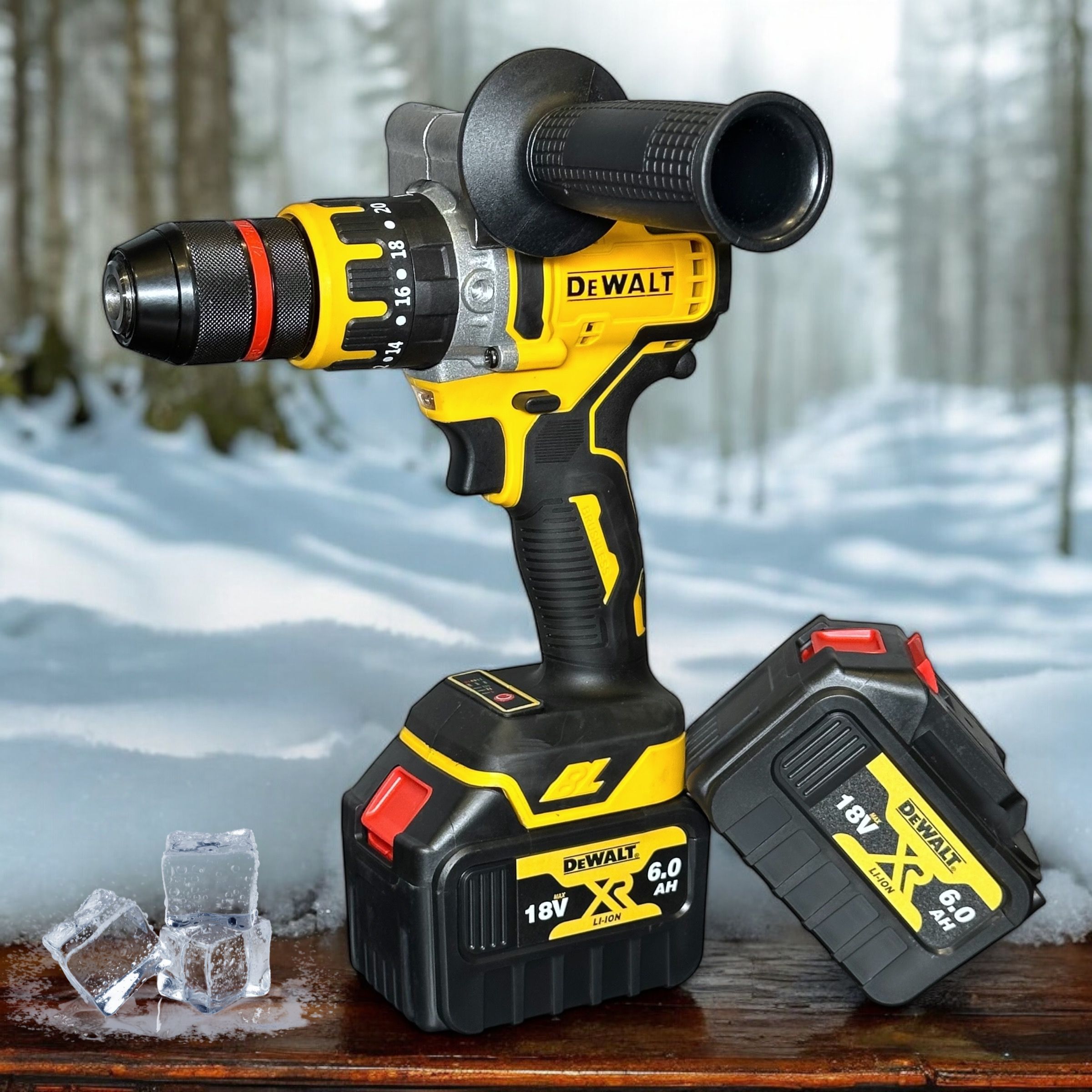 ШуруповертдляледобурабесщеточныйаккумуляторныйDewalt,18В