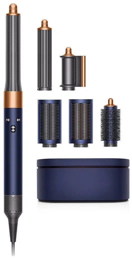 Фен-стайлер Dyson Airwrap LONG HS05 Prussian blue / Rich copper (Синий / Медь) + переходник