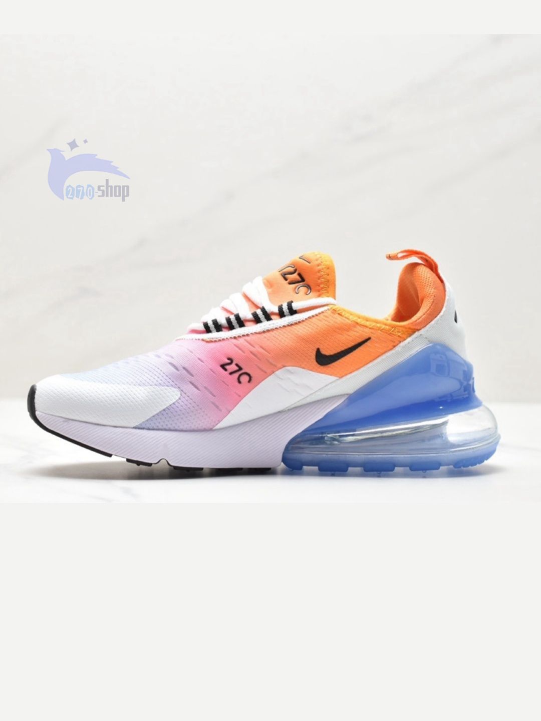 Nike airmax 270 orange best sale