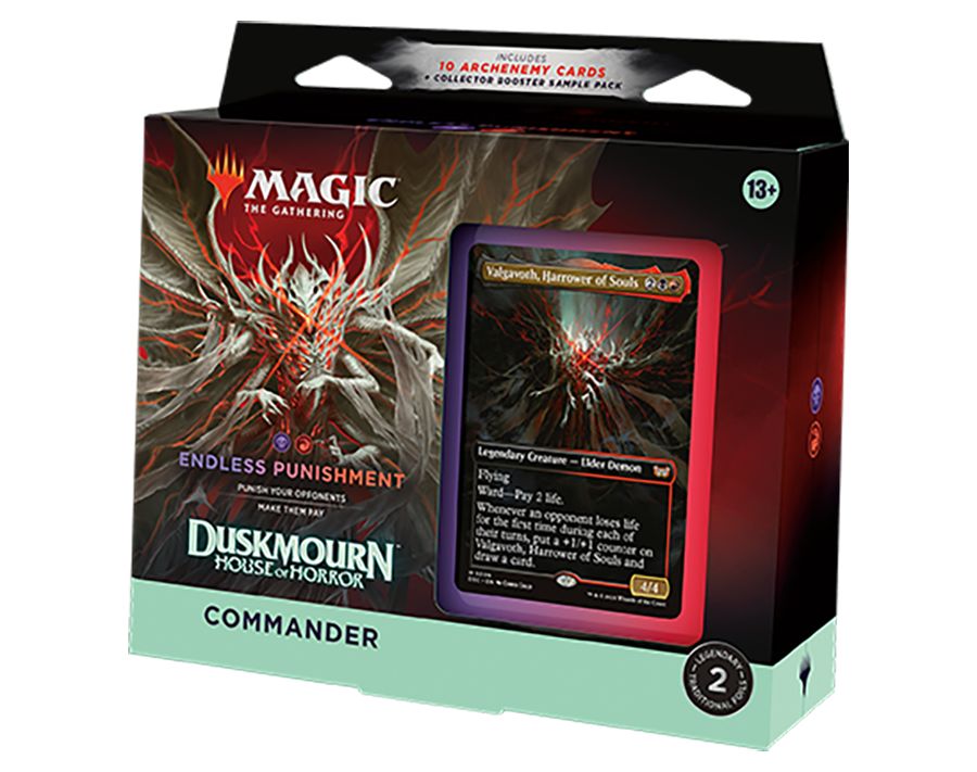 Настольная игра Magic: the Gathering - колода Commander выпуска Duskmourn: House of Horror (на английском языке) - Endless Punishment