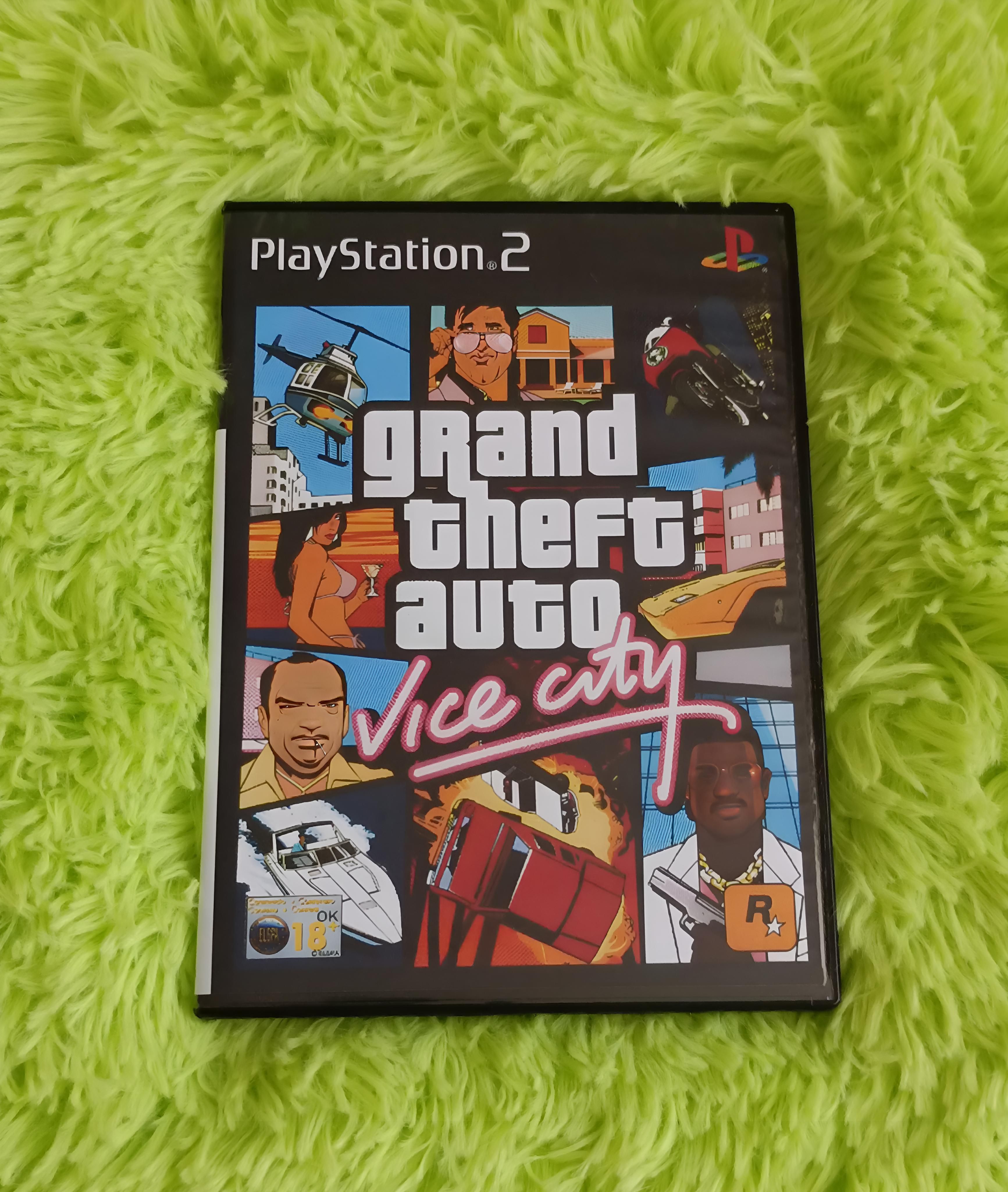 Игра GTA Vice City для PS2