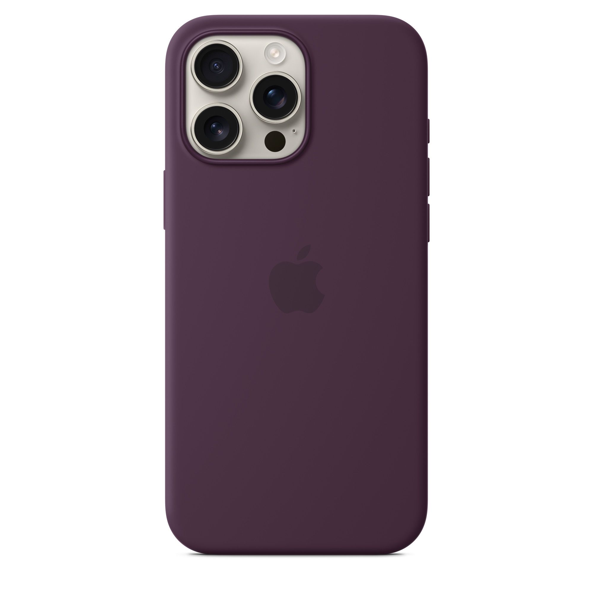 ЧехолAppleSiliconecaseдляiPhone16ProMax,цветPlum(MYYW3FE/A)