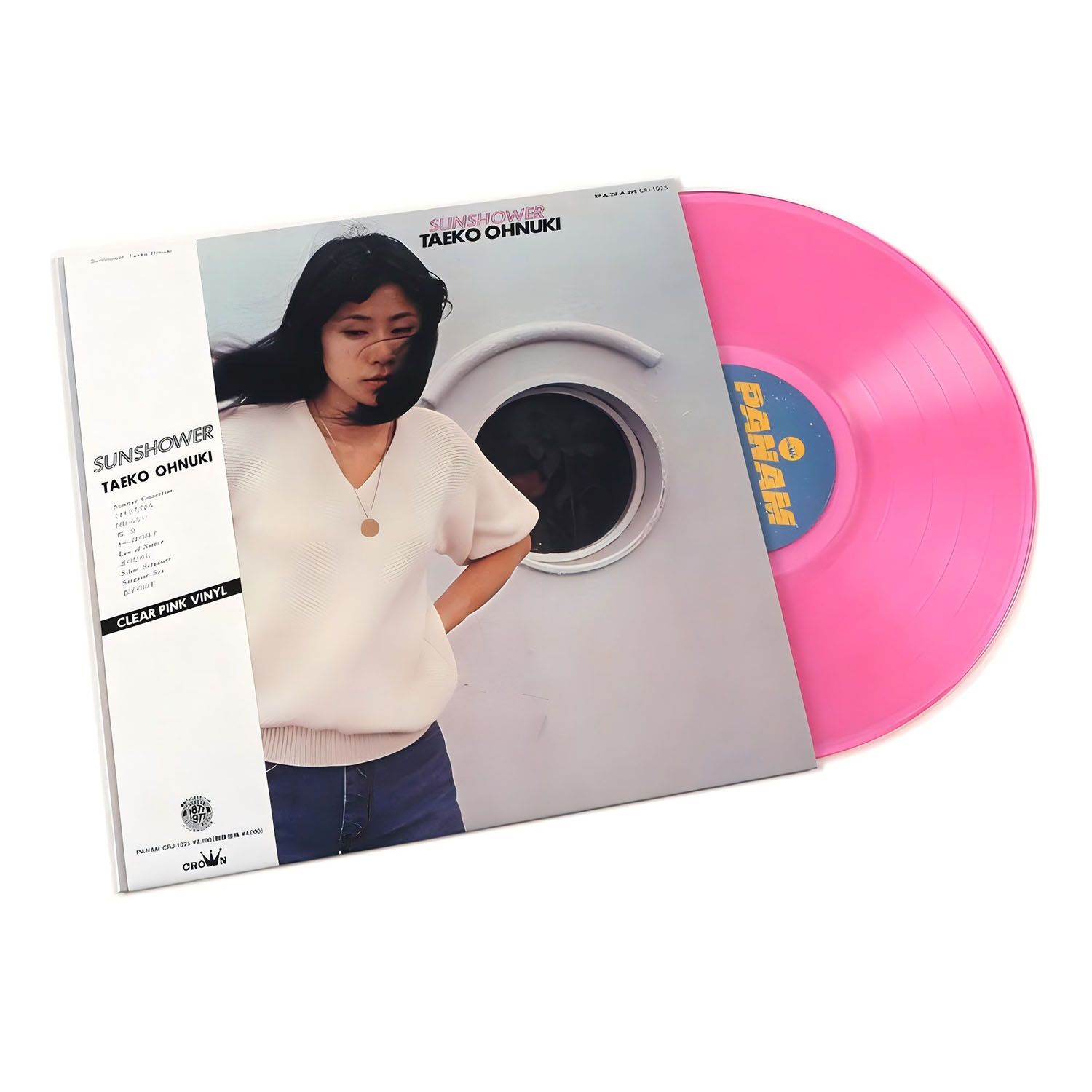 Виниловая пластинка Taeko Ohnuki - Sunshower Vinyl, LP, Album, Limited Edition, Reissue, Clear Pink Vinyl