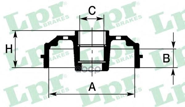 Барабан Тормозной Nissan Note 06-/Micra 03- Lpr/AP арт. 7D0627