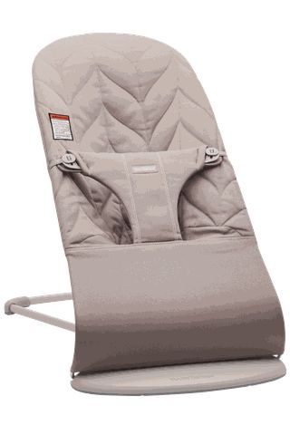 Шезлонг BabyBjorn Bliss Cotton Petal Quilt 0061.17 Sand Gray