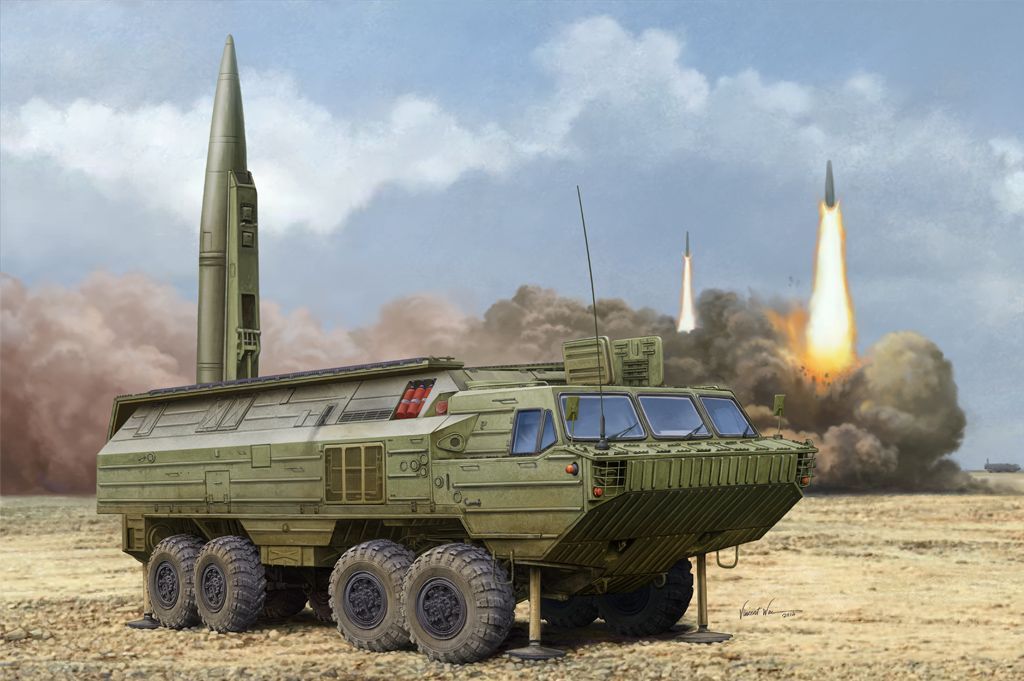 85505 Сборная модель Мобильный ракетный комплекс SS-23 85505 Сборная модель Мобильный ракетный комплекс SS-23