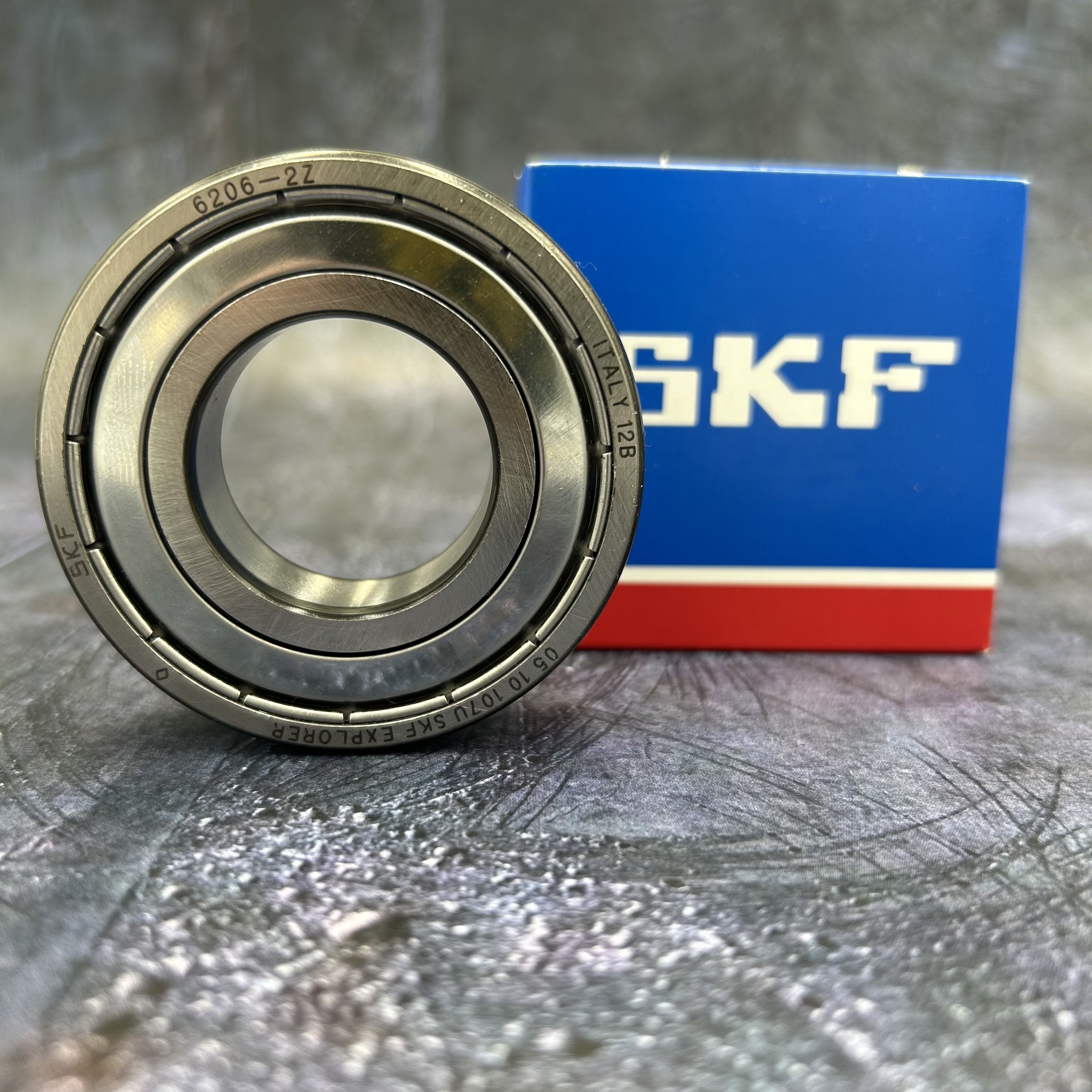 Подшипник SKF 6206 ZZ. Made in Italy. Размер 30*62*16