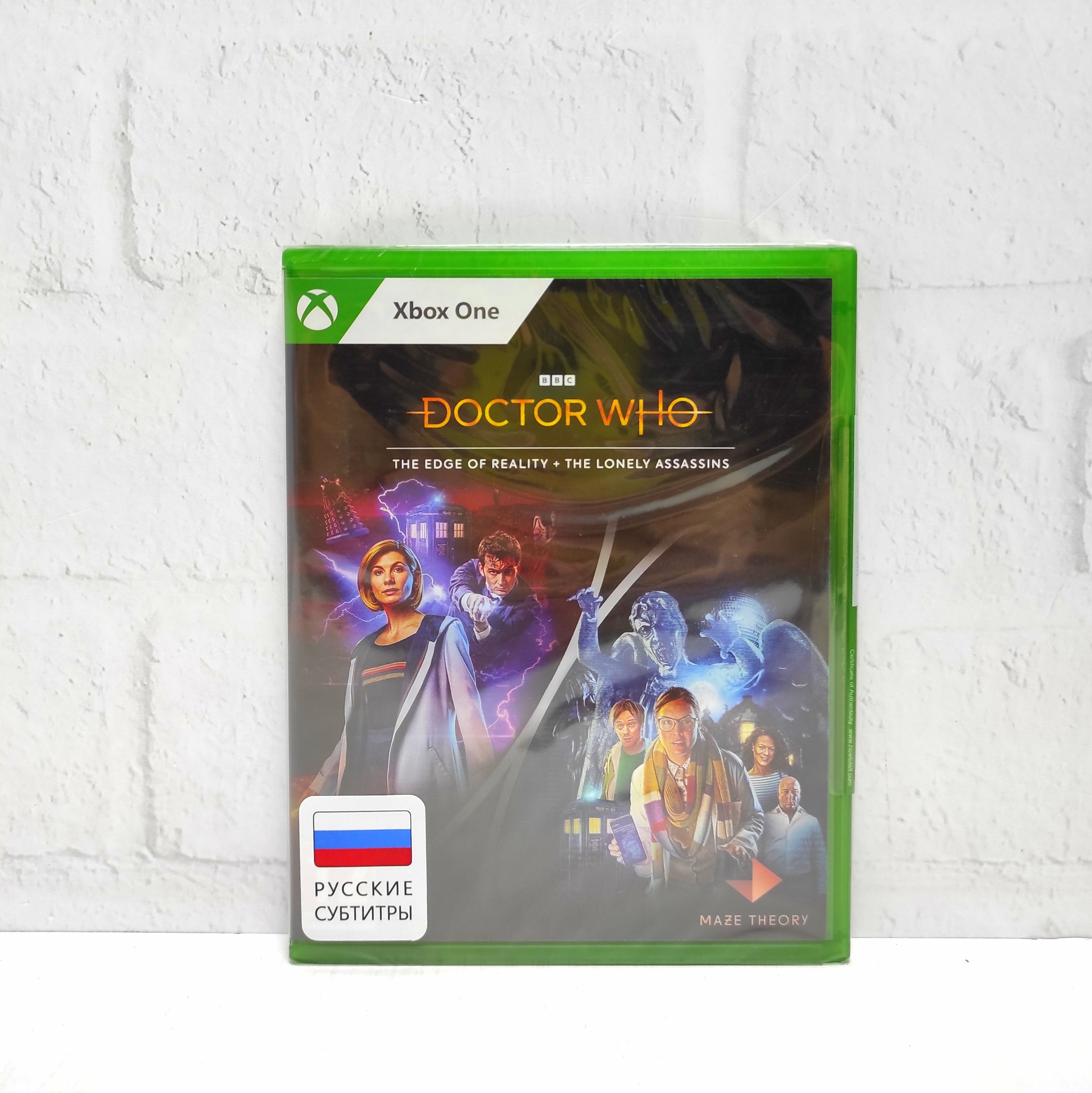 Doctor Who The Edge of Reality and The Lonely Assassins Русские субтитры Видеоигра на диске Xbox One / Series