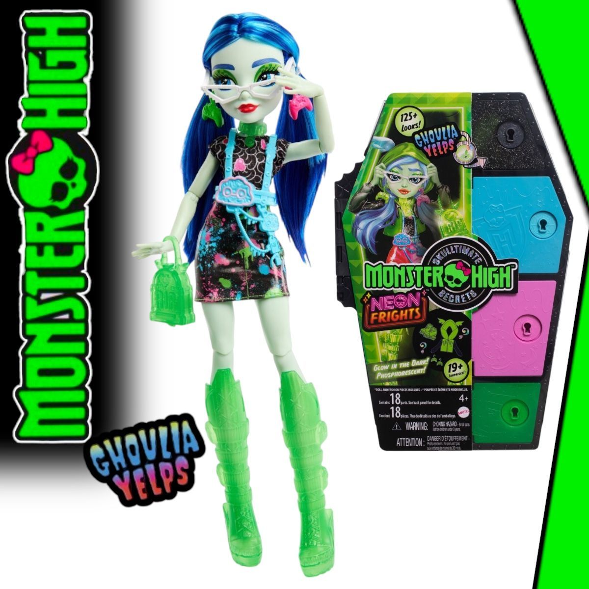 Кукла Monster High Neon...
