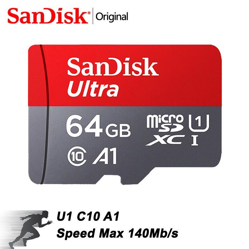 SanDisk Карта памяти Ultra 64 ГБ  (SDSQUNC-064G)