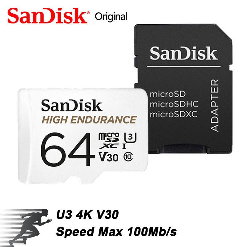 SanDisk Карта памяти High Endurance 64 ГБ  (SDSQQNR-064G)