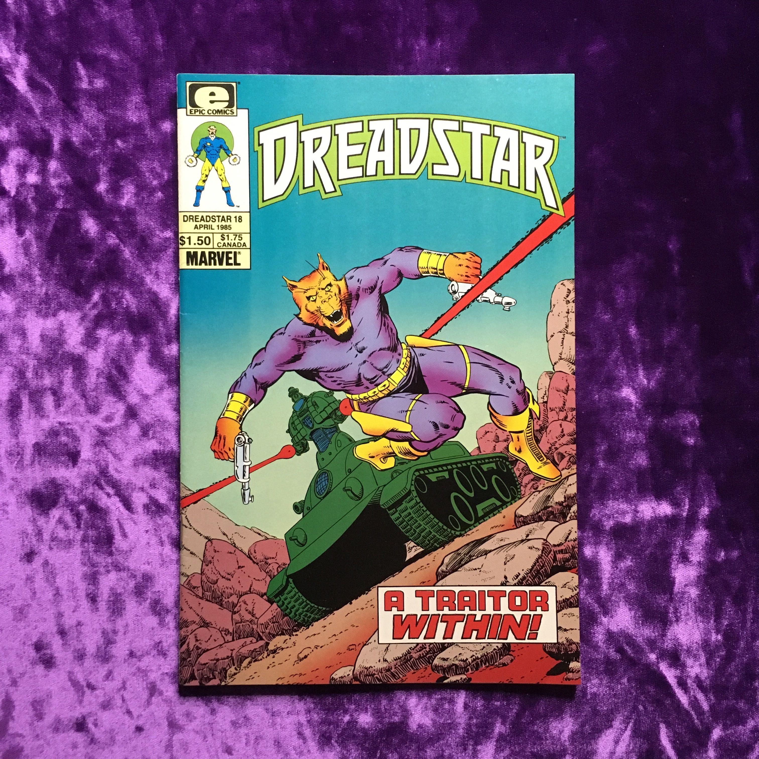 Dreadstar. A Traitor Within. Vol. 1 No 18 APR 1985. Оригинальный комикс на английском языке