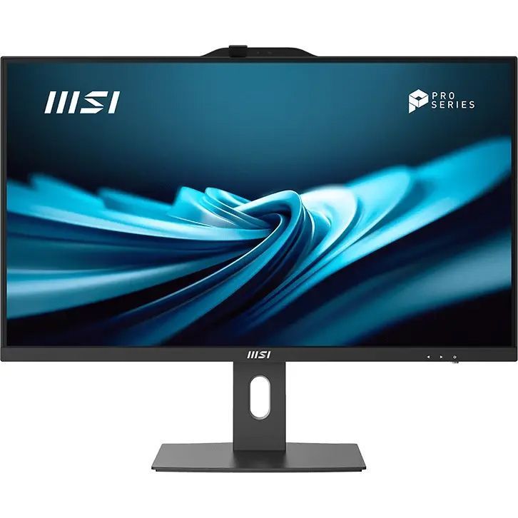 MSI 27" Моноблок PRO AP272P 14M T (Intel Core i5-14400, RAM 16 ГБ, SSD 512 ГБ, Intel UHD Graphics, Windows), 9S6-AF8321-801, черный, Русская раскладка