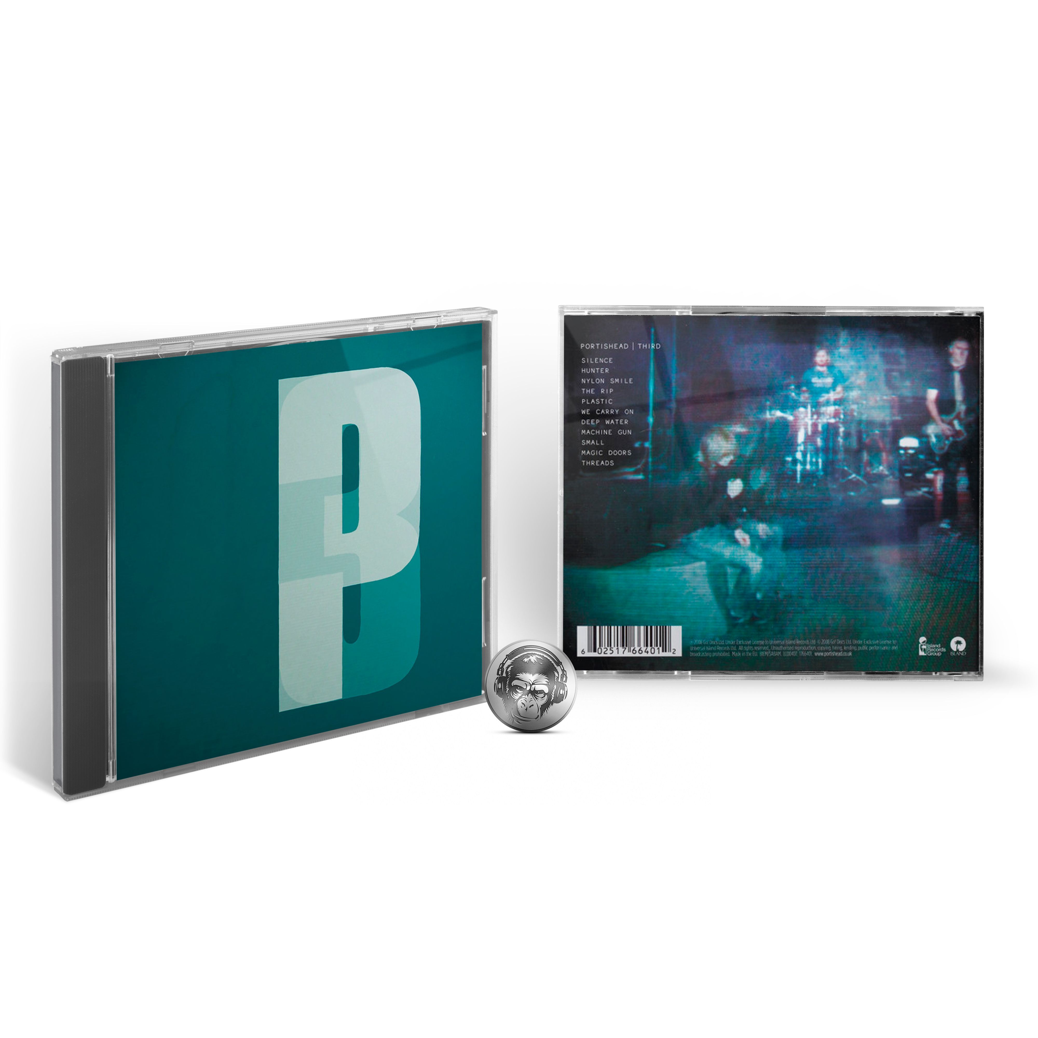 Музыкальный диск Portishead - Third (1CD) 2008 Island Jewel