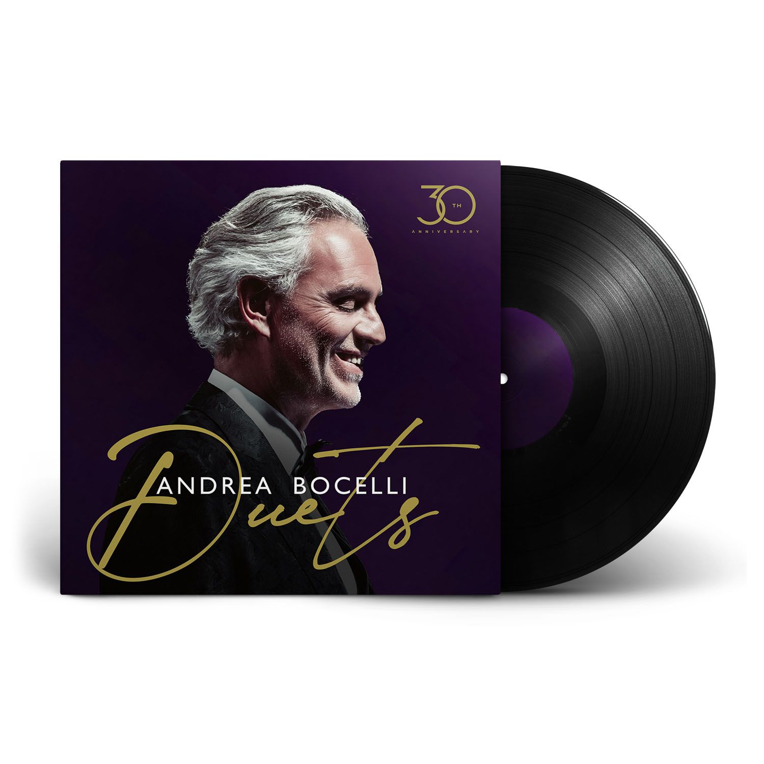 Виниловая пластинка Andrea Bocelli - Duets Vinyl, LP, Compilation, Stereo, 30th Anniversary