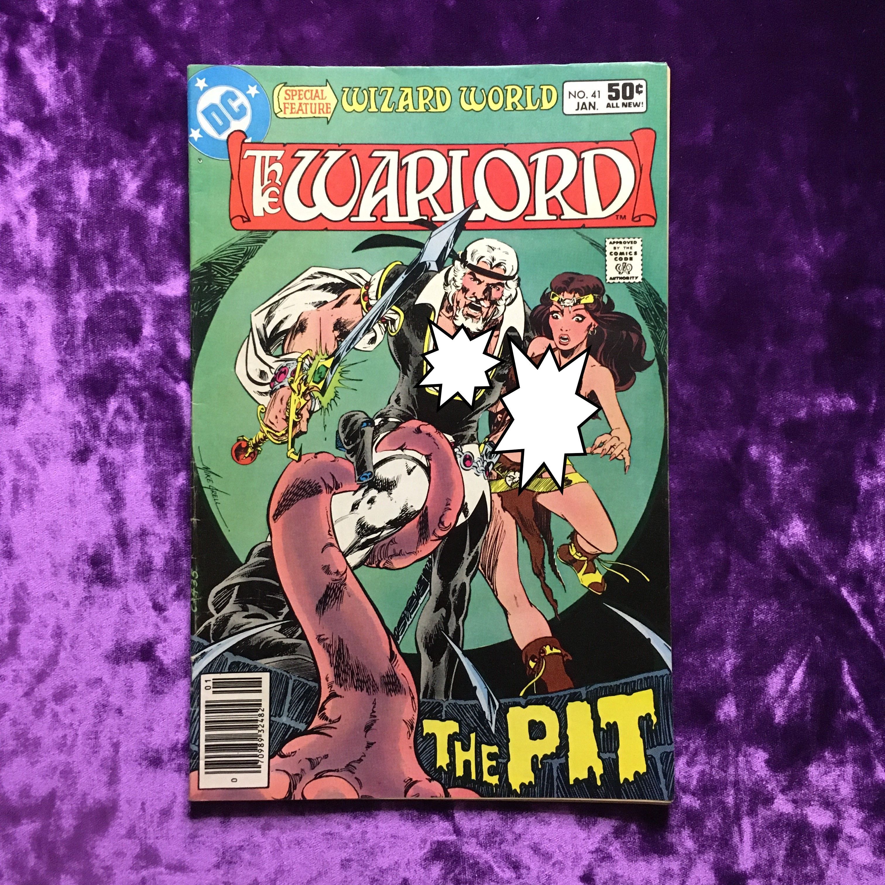 Warlord. The Pit. Vol. 6 No 41 JAN 1981. Оригинальный комикс на английском языке