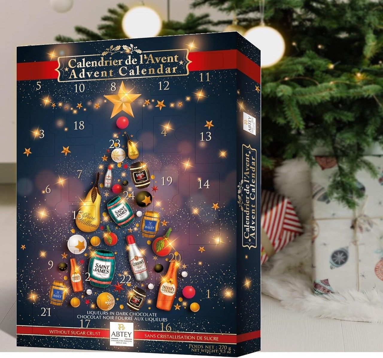 АдвенткалендарьрождественскийAbteyChristmasMagic270гр,Франция