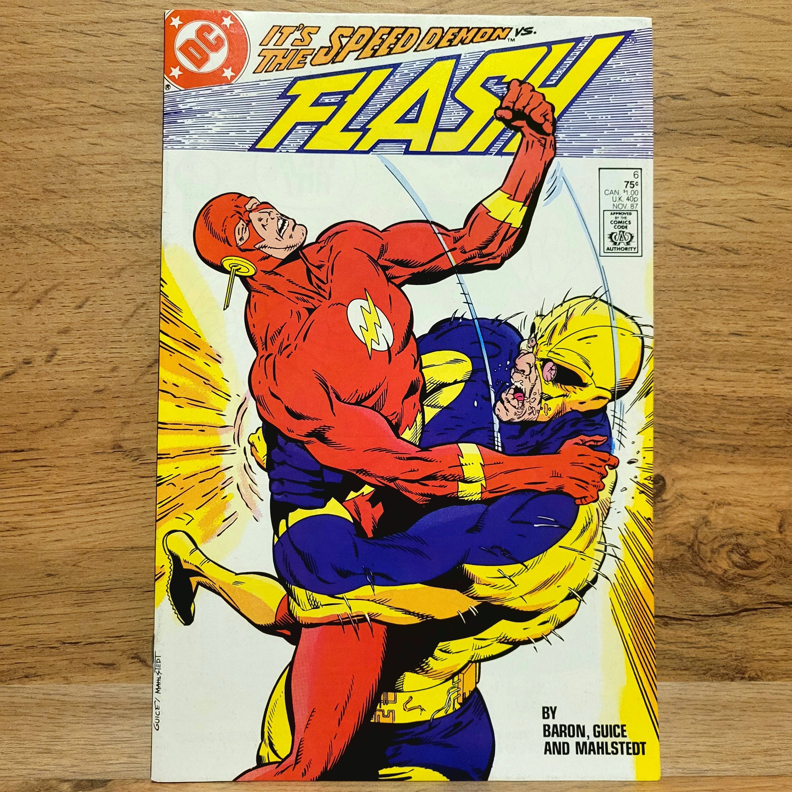 Раритетный Комикс Flash #6. 1987 Год. | Lee