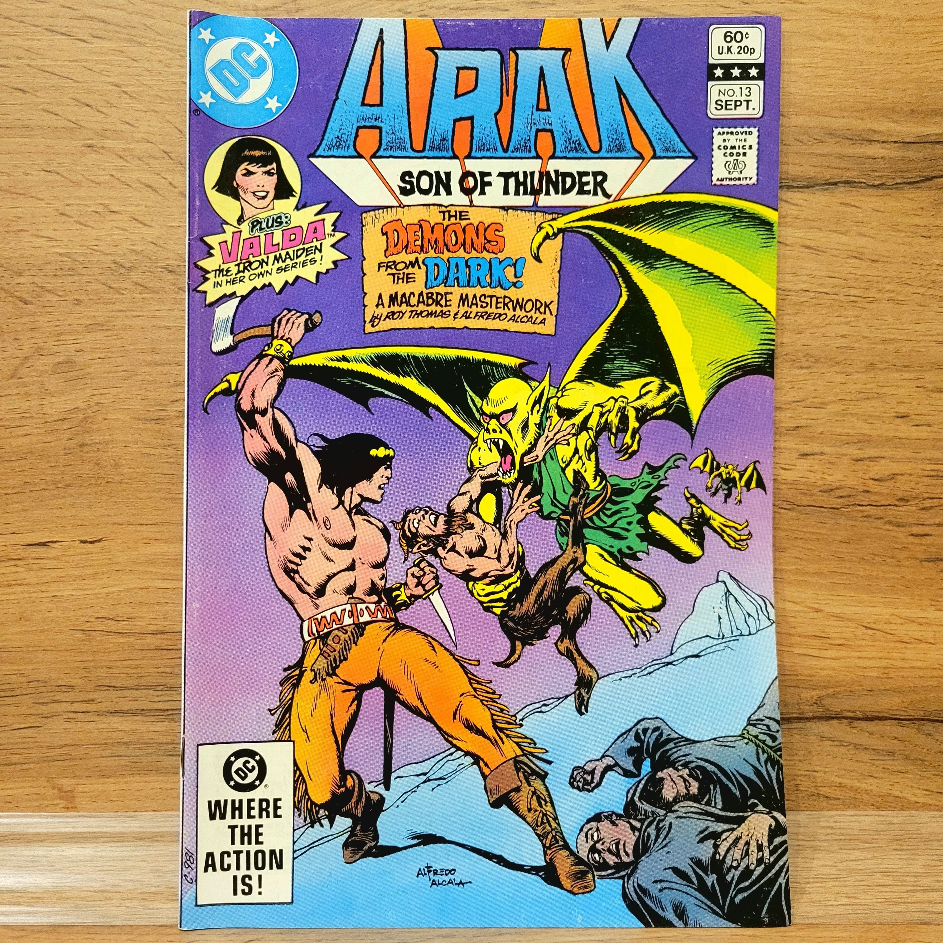 Раритетный Комикс Arak #13. 1982 Год. | Lee