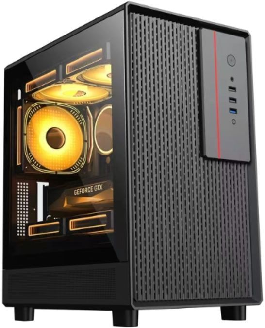 Компьютерный корпус mATX Accord M3301 черный (acc-m3301)