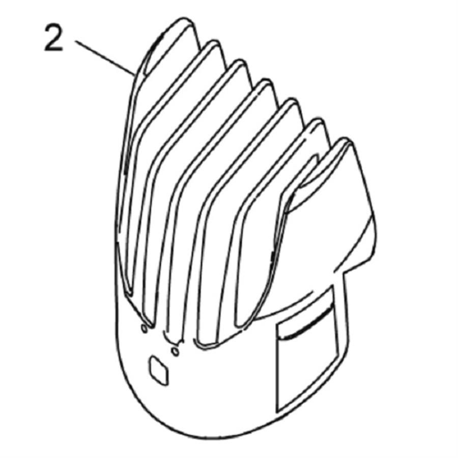 Panasonic WERGC71S7398 насадка-гребень 11-20 мм для триммера ER-GC71