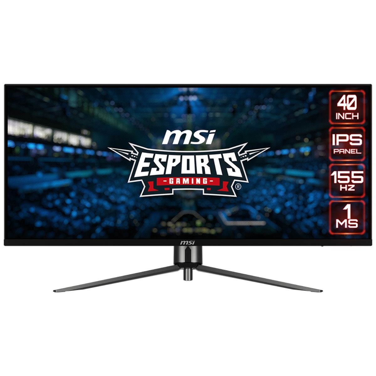 MSI40"МониторMAG401QR,IPS,3440x1440,155Гц,черный