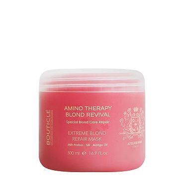 Bouticle Extreme Blond Repair Mask- Восстанавливающая маска для экстремально повреждённых волос 500 мл