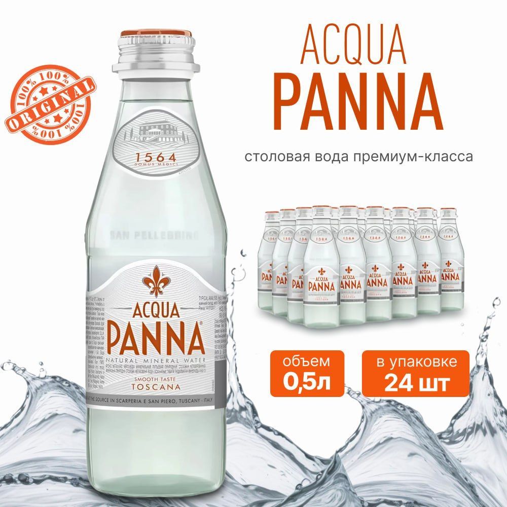 Acqua Panna Вода Питьевая Негазированная 250мл. 24шт