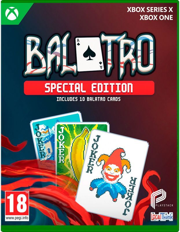 Игра Balatro - Special Edition (Xbox One, Xbox Series, Английская версия)