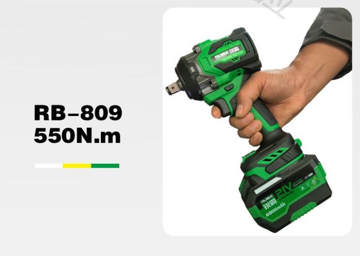 RUIBARB-809SЭлектрическийдинамометрическийгайковерт550безщеточныйлитий-ионныйударныйгайковерт