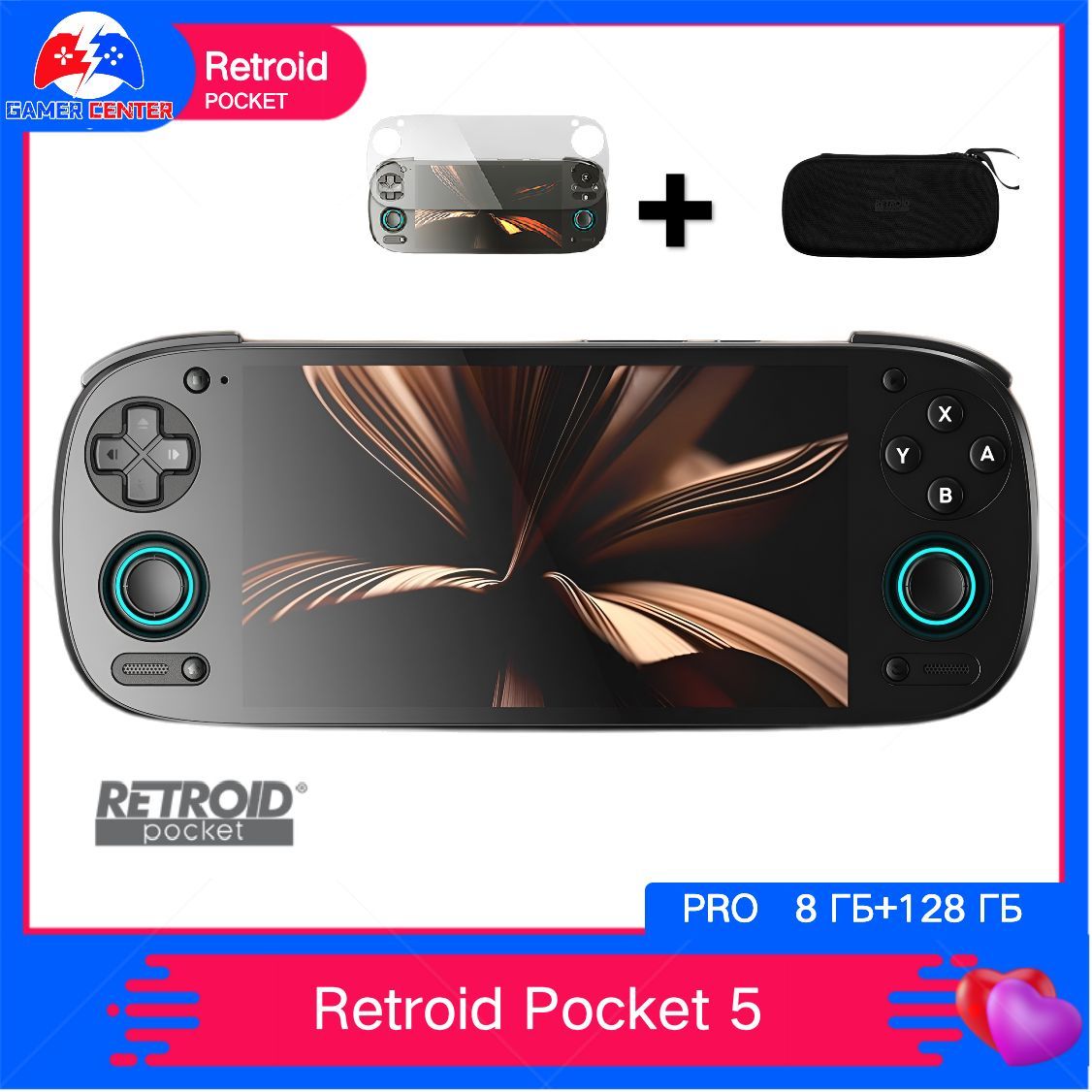 ПортативнаяигроваяконсольRetroidPocket5