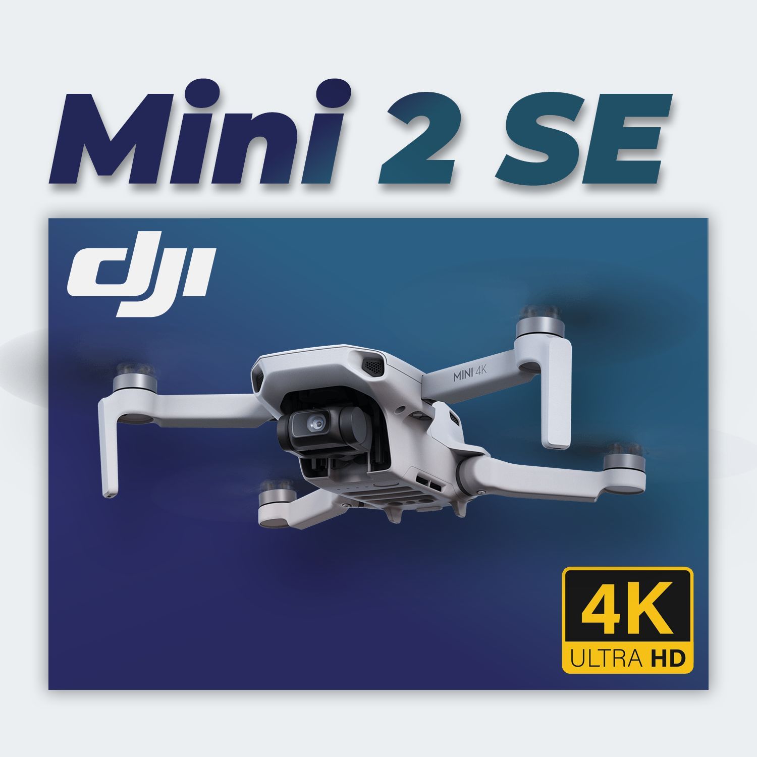 DJI Mini 2 SE / 4K - Сверхлегкий и складной Беспилотный Квадрокоптер